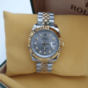 ساعة رولكس DATEJUST رصاصية